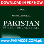 PAKISTAN BEYOND THE CRISIS STATE DOWNLOAD IN PDF NOW