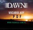 Dawn October 2020 Vocabulary in pdf Download Now