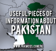 Useful pieces of information about Pakistan