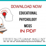 Educational Psychology MCQS in PDF